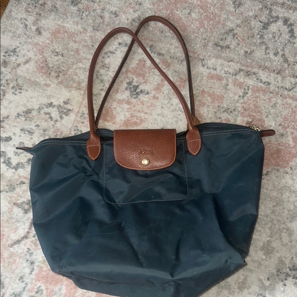 Longchamp Canvas Tote Bag
